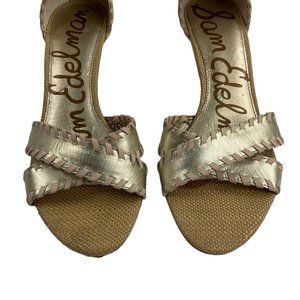 Sam Edelman Silvia Leather Wedge size 6.5